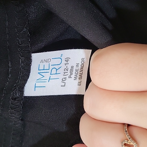 Gently Used Black Dress Pants with Pockets - Picture 6 of 10